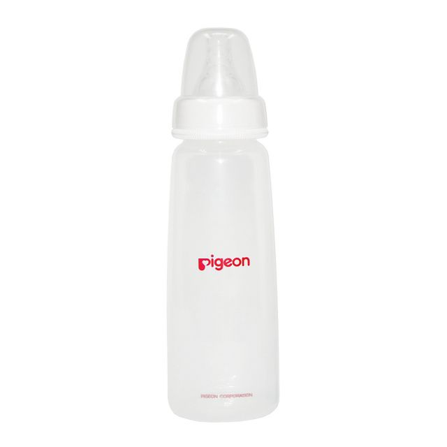 Biberón PP 8oz/240ml con Sistema Anticólicos/ Blanco - Pigeon
