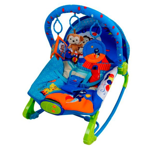 Infanti - SILLA NIDO MECEDORA VIBRADORA CIRCUS BABY
