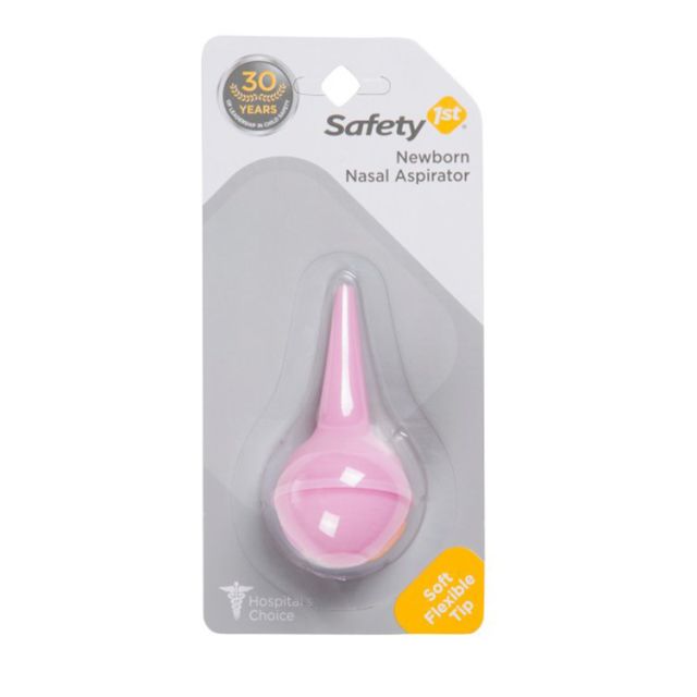 Safety 1st - Aspirador Nasal Recién Nacido Rosado