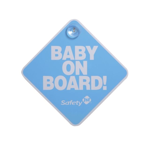 Safety 1st - Letrero Baby On Board Azul para el Auto