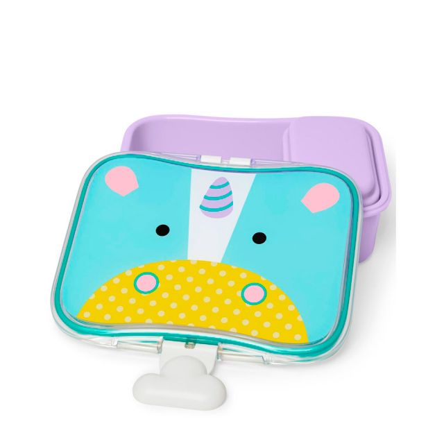 Skip Hop - Set Lonchera Snack Táper Unicornio 
