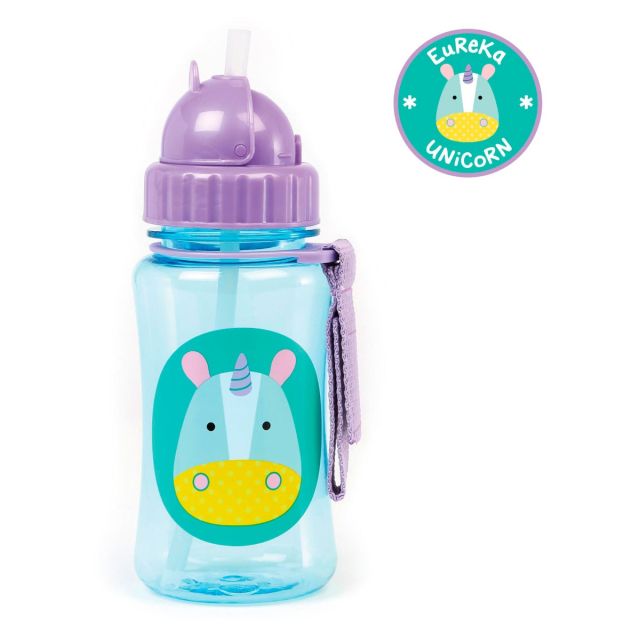 Skip Hop -  Botella Tomatodo con Sorbete 350ml Unicornio