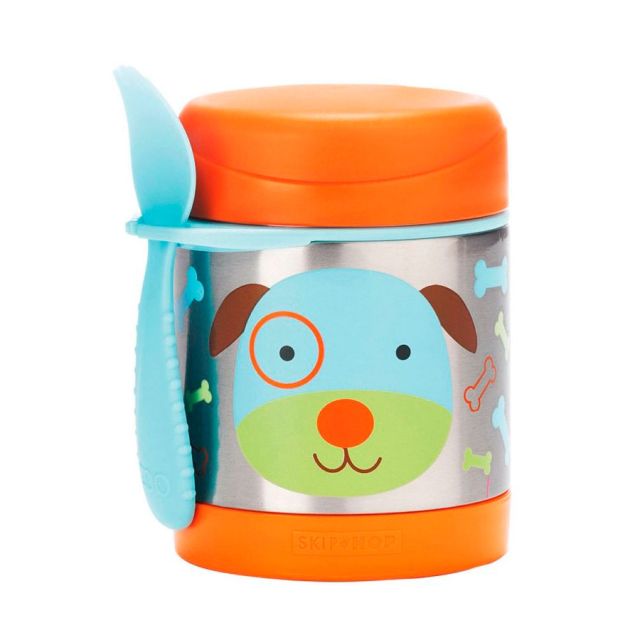 Skip Hop - Termo Para Comida 11oz 325ml + Tenedor Perrito