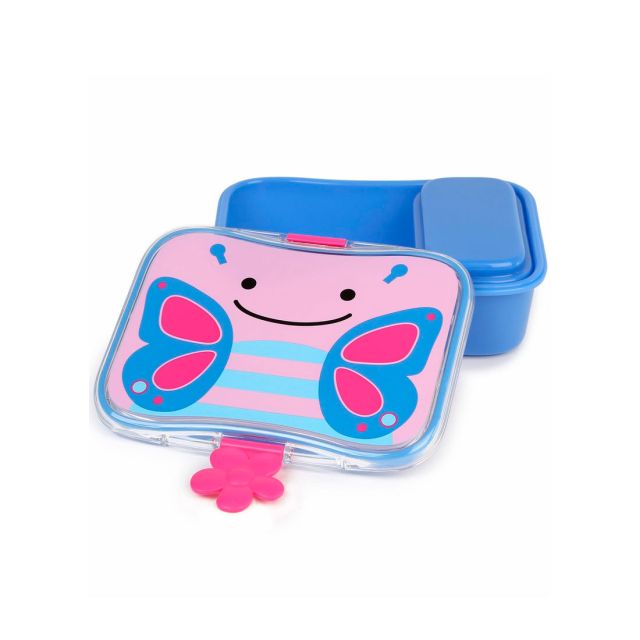 Skip Hop - Set Lonchera Snack Táper Mariposa