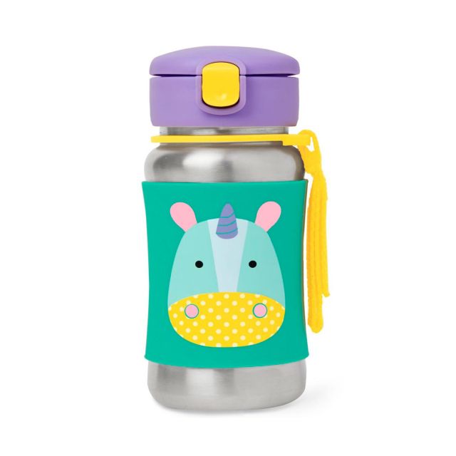 Skip Hop - Botella Tomatodo de Acero 350ml Unicornio