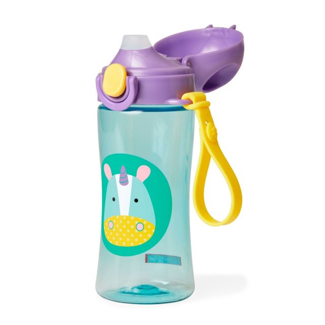 Skip Hop - Botella Tomatodo Deportivo con Seguro 14oz Unicornio