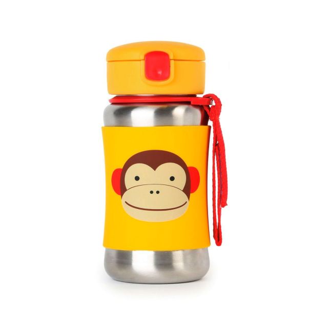 Skip Hop - Botella Tomatodo de Acero 350ml Mono