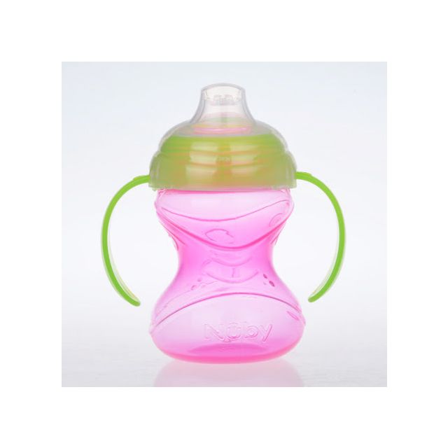 Vaso Click it 8 onzas/240ml.0% BPA Rosado - Nuby