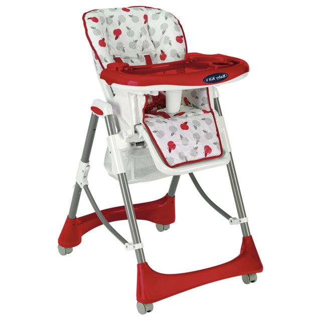 Baby Kits - Silla de Comer Super Rojo para bebé