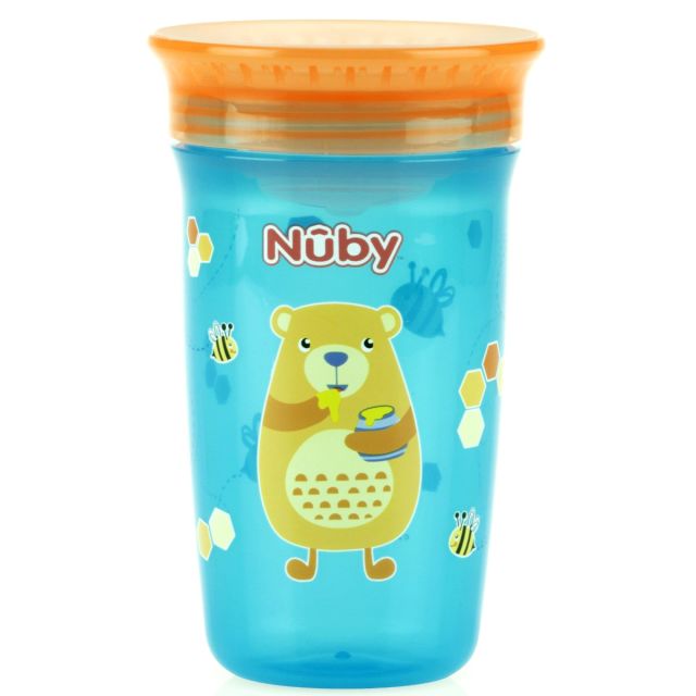 Vaso antiderrame 10onz/300ml. 0% BPA Celeste - Nuby