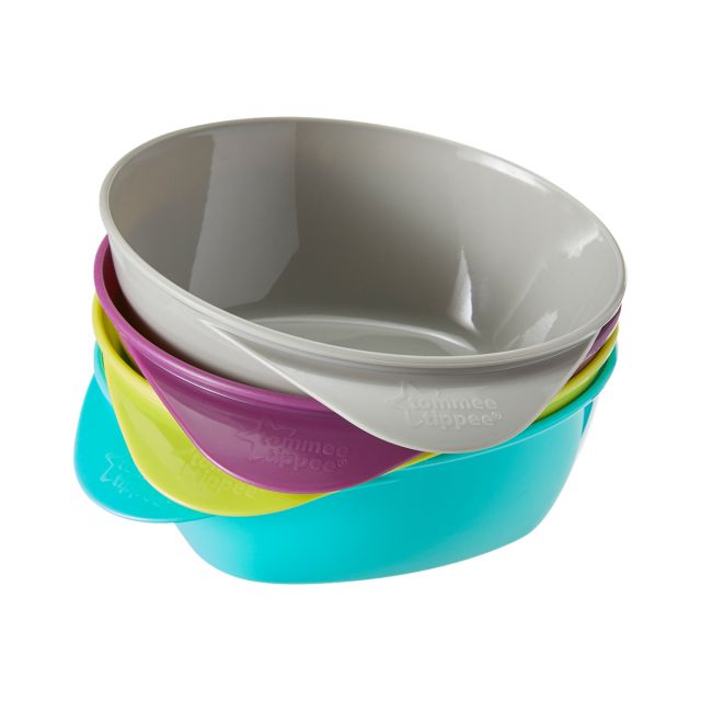 Pack 4 Bowls para Bebés Multicolor - Tommee Tippee