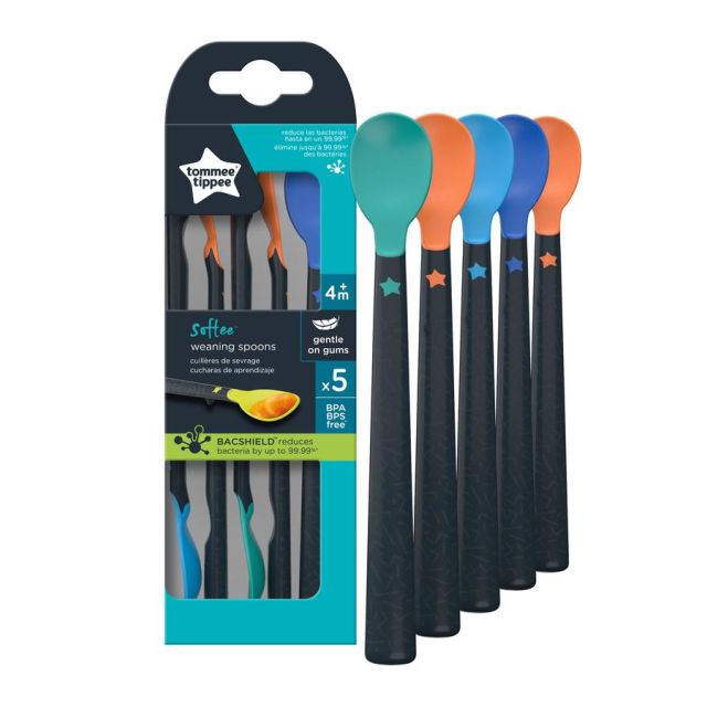 Set de 5 Cucharas para Bebé Softee Tommee Tippee