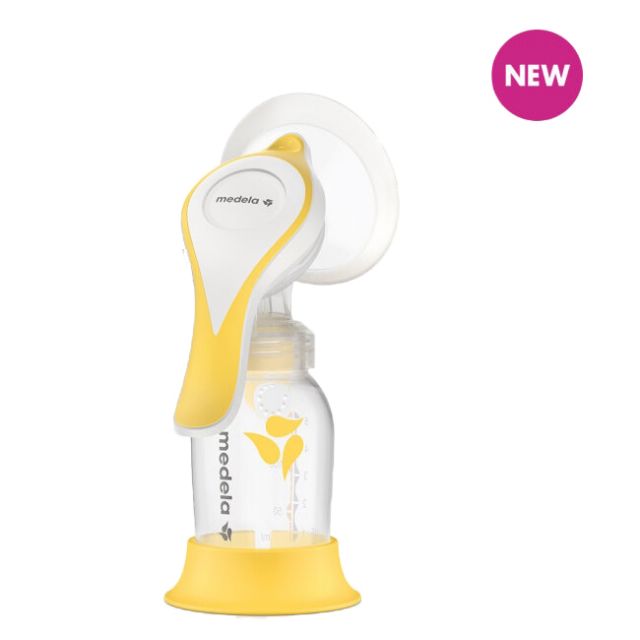 Extractor de leche manual con Recipiente y Mango Ergonómico - Medela