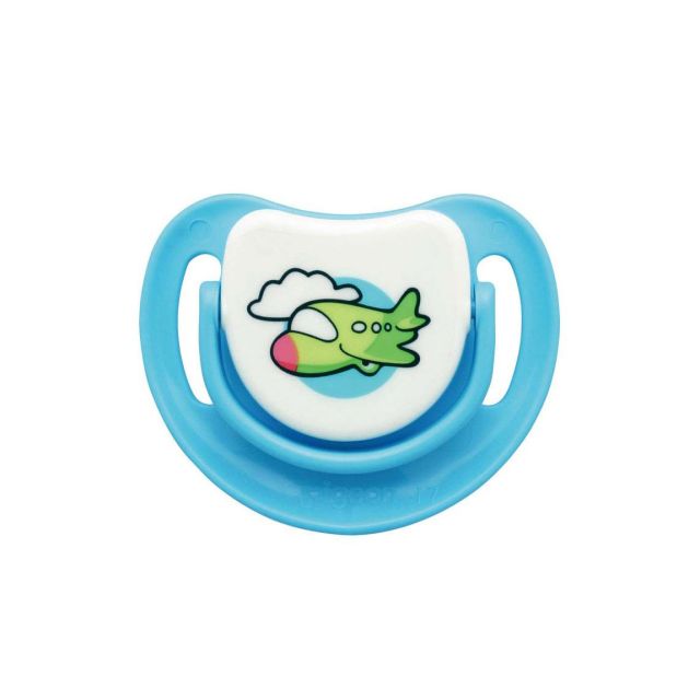 Pigeon - Chupón para Desarrollo Oral Paso 2 (5-8m) Celeste