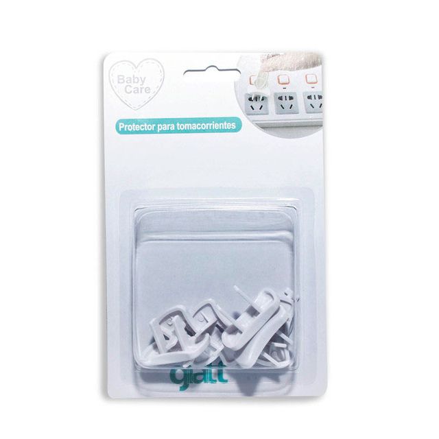 Tapa de Enchufes de Seguridad  de 2 pines  con llave  6 UN - Glatt