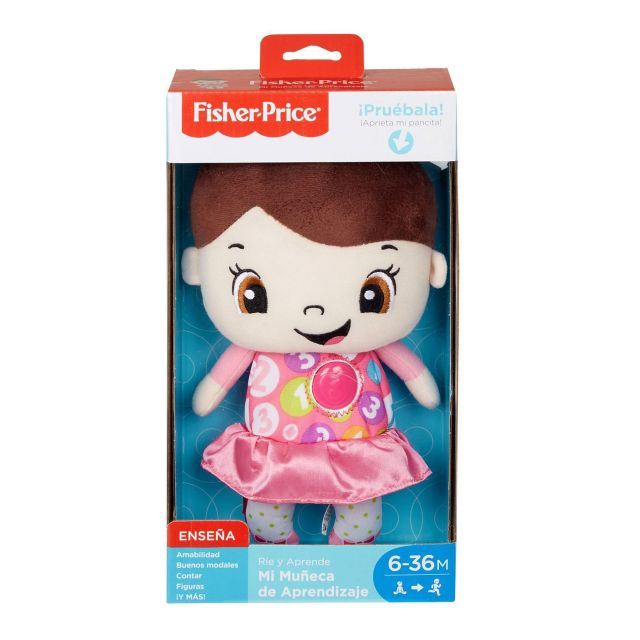 Fisher Price - Ríe Y Aprende Mi Muñeca De Aprendizaje 