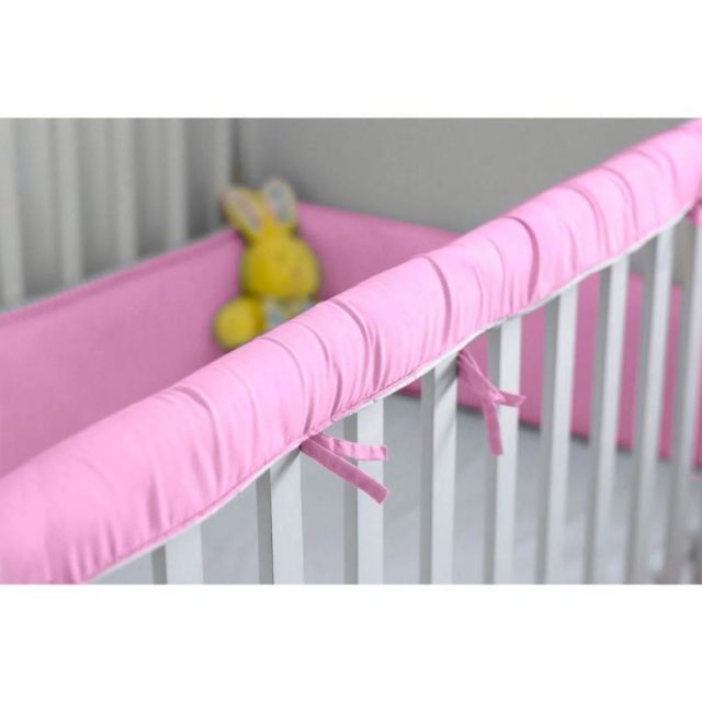 Protector De Baranda Cuna Rosado - Sweetie
