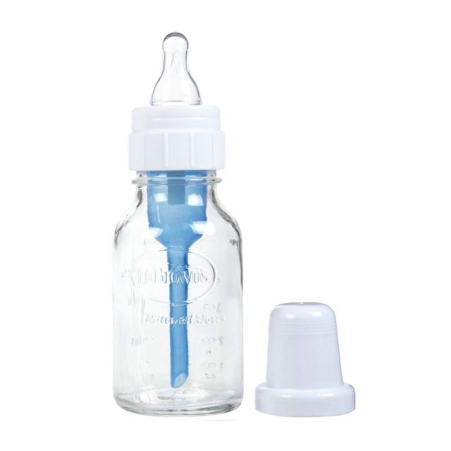 Dr. Brown’s - Biberón Anticólico Vidrio de 4oz. para Bebés