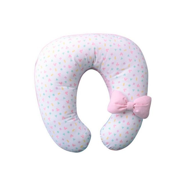 Disney Baby - Cojin de lactancia 5 en  1 Melange c/Mickey Rosado - Maternelle