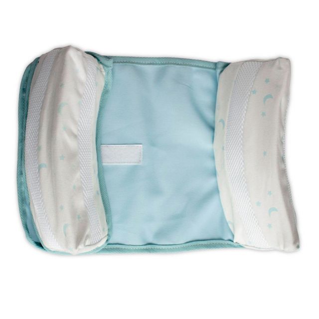 Maternelle - Posicionador para Recién Nacidos celeste luna y estrellas