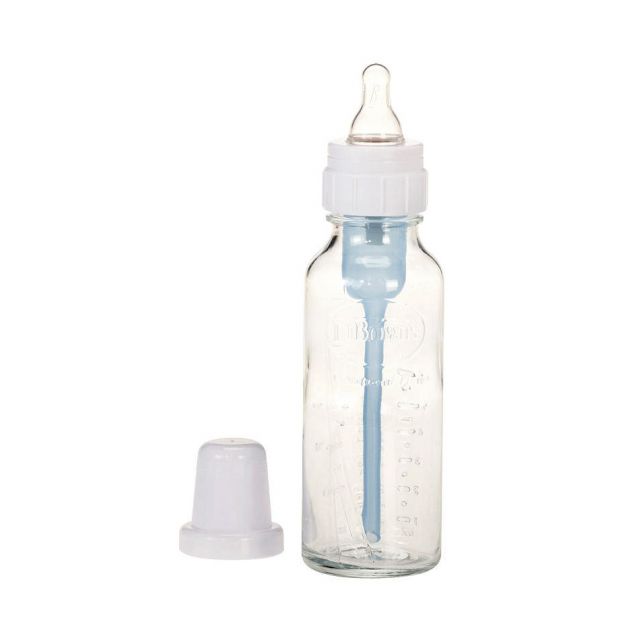 Dr. Brown’s – Biberón Anticólico Vidrio de 8oz. para Bebés