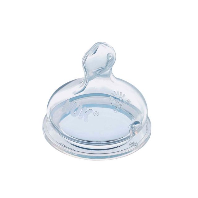 NUK - Tetina de Silicona First Choice para Leche #1 Talla M x 2 und. (0-6m)