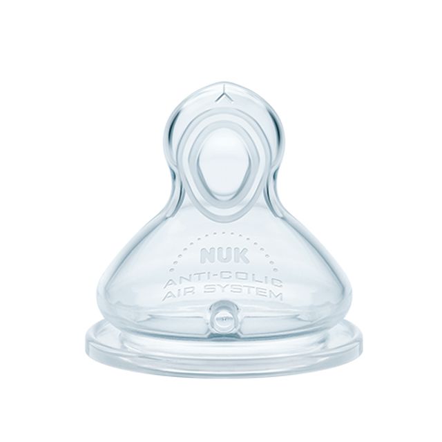 NUK - Tetina de Silicona First Choice Teat Flow Control x2 un (6-18m)