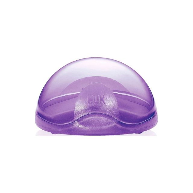NUK- Estuche para Guardar/Transportar Chupón Morado