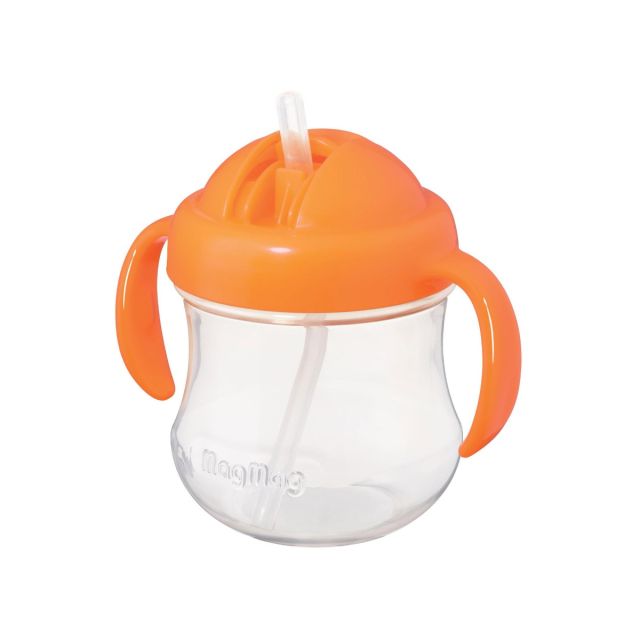  Vaso para Bebé con Sorbete Magmag 220 ml Bebés (8m+)m Naranja Pigeon
