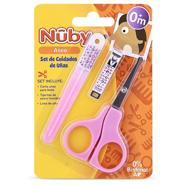 Set De Cuidado De Uñas Rosado