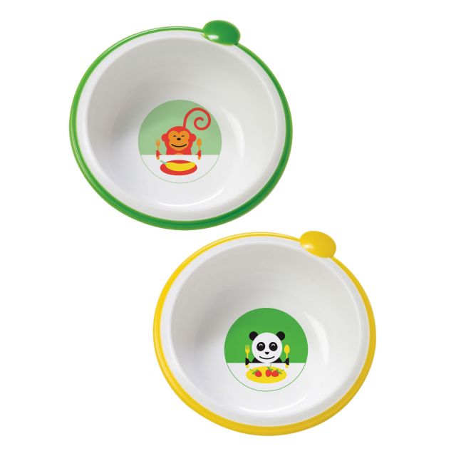 Dr. Brown’s –Set de 2 tazones para bebés para bebés 6m+