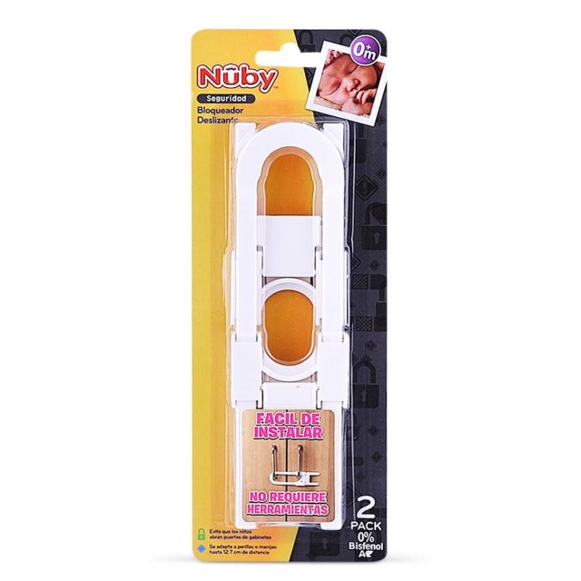 Bloqueador Deslizante Pack x2 0% BPA 0m+ - Nuby 