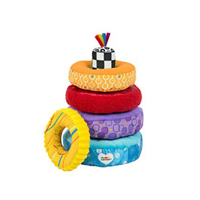 Lamaze - Apilable de Tela Aros Arcoiris