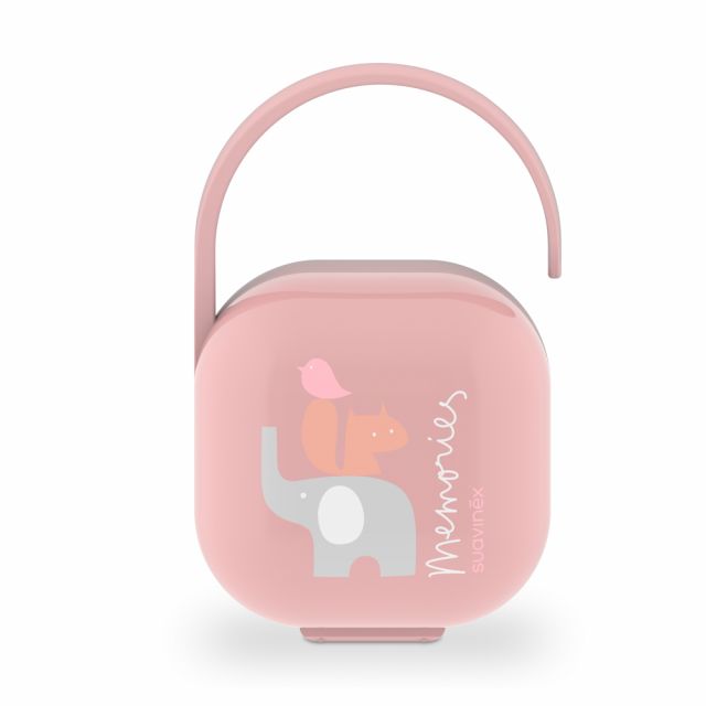 Estuche para chupones Memories Rosado Suavinex