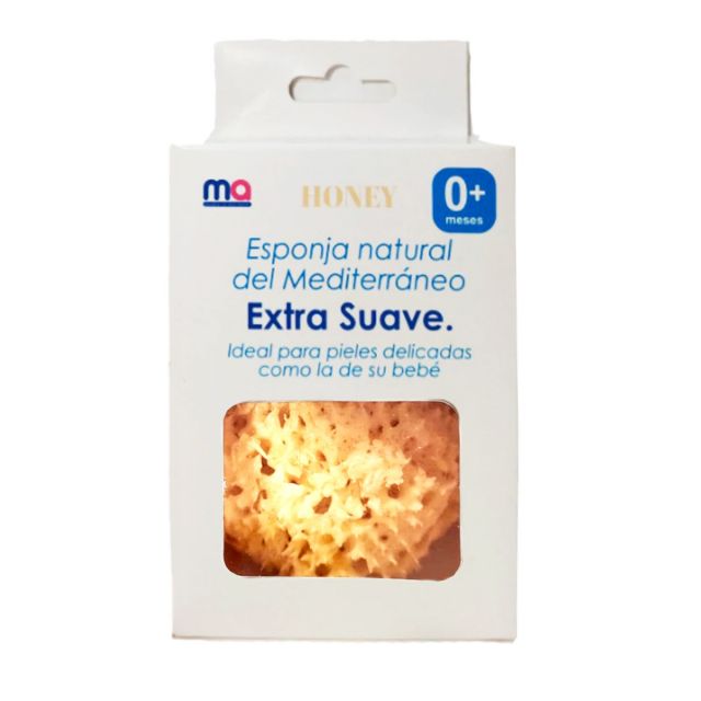 Mother's Assistant - Esponja Natural para Baño de Bebé