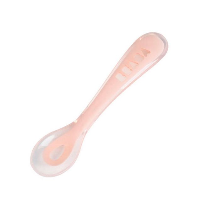Cuchara de Silicona Blanda 2da Edad Nude - BEABA