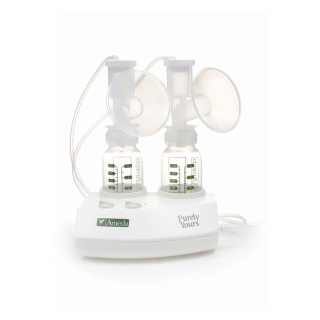 Ameda - Extractor Eléctrico Doble + Maletín + 2 Freezer Pack