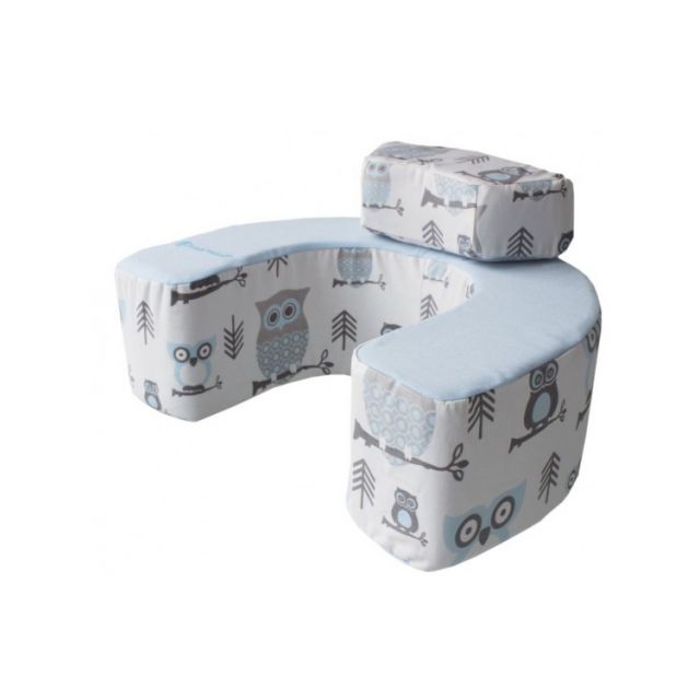 Asiento 2 en 1 Celeste Buho- Maternelle