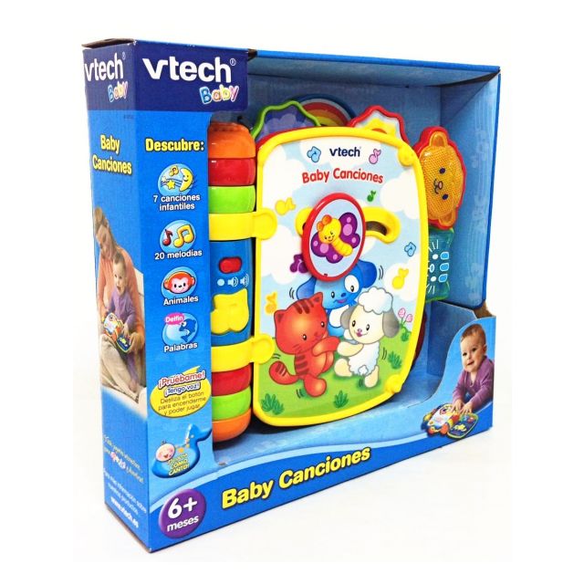 Vtech - Libro Baby Canciones para Bebé Amarillo