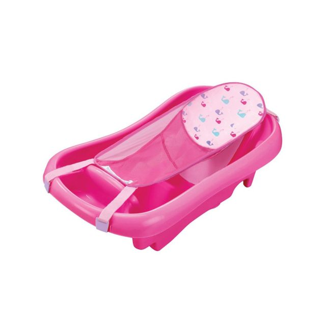 Bañera con Soporte Rosado - The First Years