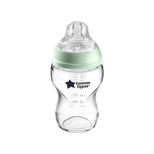 Biberón Anticólico de Vidrio 250 ML  Tomme Tippee
