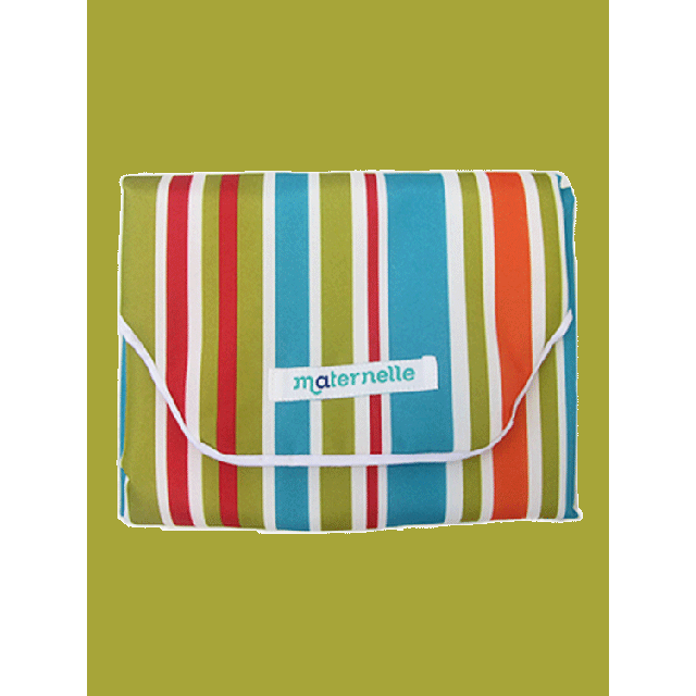 Maternelle - Cambiador Portátil para Bebés Rayas Multicolor