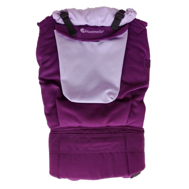 Maternelle - Portabebes Canguro Ergonómico 4 en 1 Morado