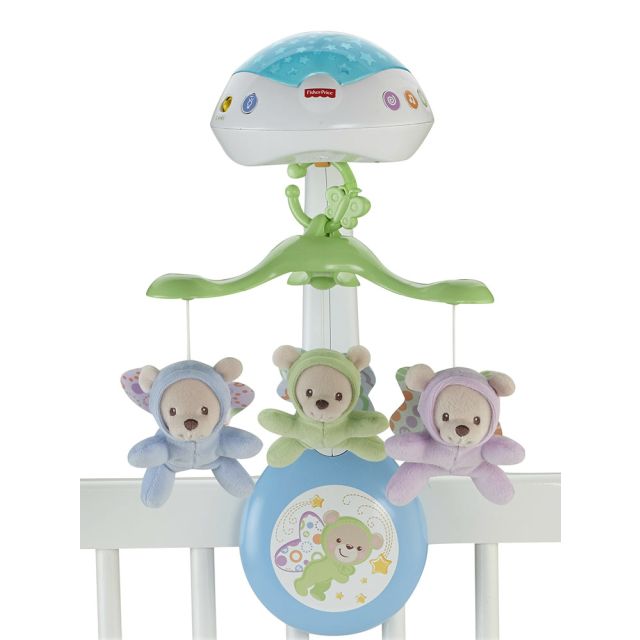 Fisher Price - Proyector de Estrellas con Ositos Voladores