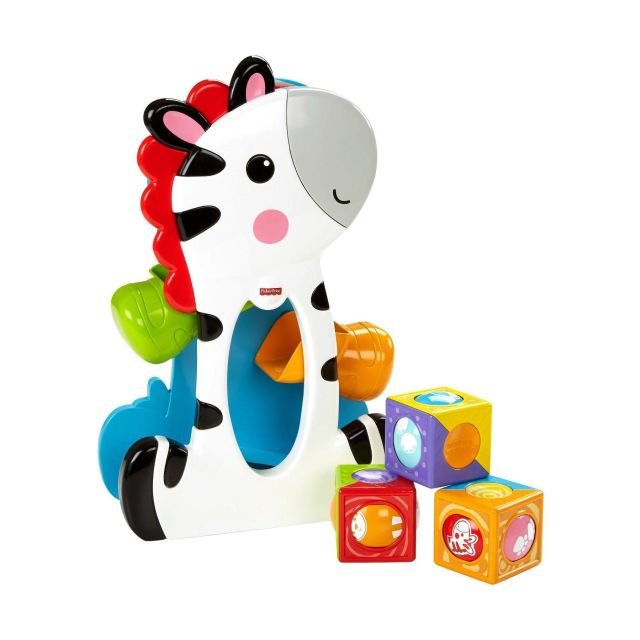 Fisher Price - Cebra Bloques de Actividades para Bebés