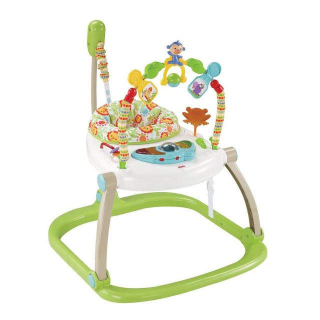 Fisher Price - Silla saltarina Amigos de la Naturaleza para bebés 