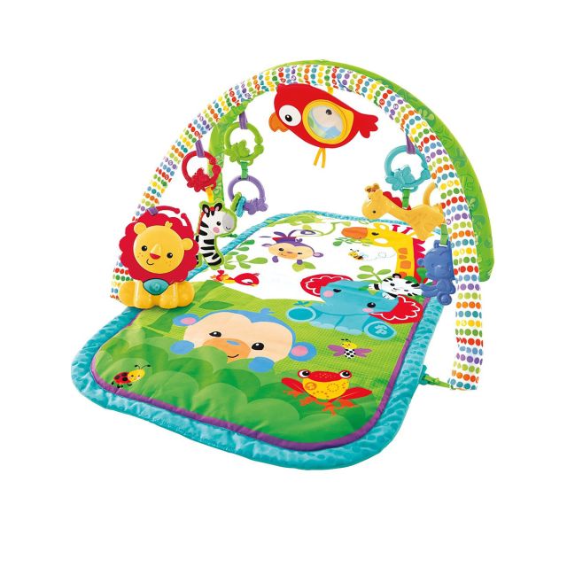 Fisher Price - Gimnasio Musical para Bebés 3 en 1 Amigos de la Naturaleza