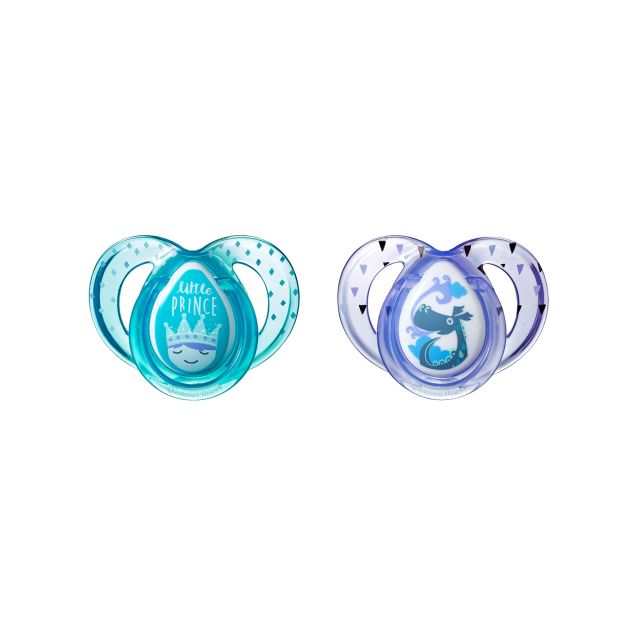 Chupones Every Day 6-18M Little Prince x 2 unidades-Tommee Tippee
