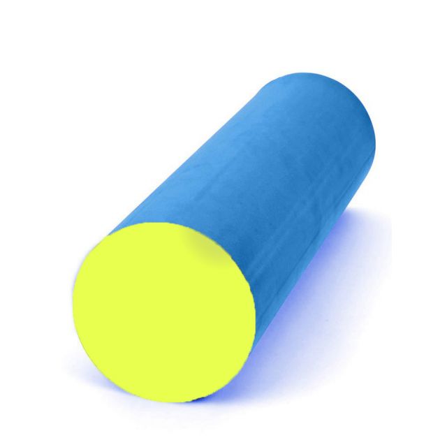 Rodillo para Gateo del Bebé Grande 21x50cm Azul Amarillo - Baby Gym