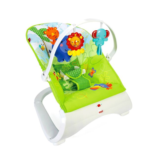 Fisher Price - Mecedora para bebés Amigos de la Naturaleza